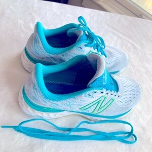 New Balance Fresh Foam 880 Blue Athletic Shoes 8.5